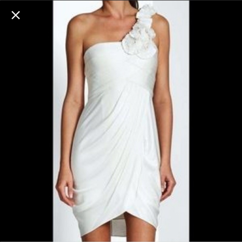 BCBG white Addison dress, size XS